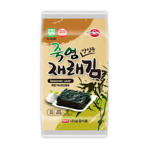 본사직영 남광김 죽염 맛있는 재래김 50봉 (주)남광식품